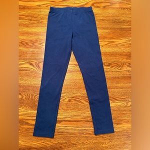 Carters Girls Youth Navy Blue Leggings Size 8 School